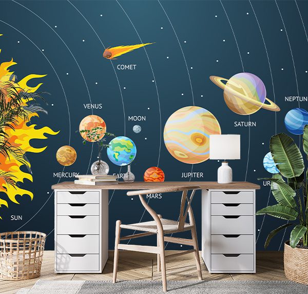 Solar System Illustration