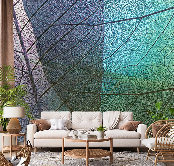 Abstract Pattern With Ornamental Leaves