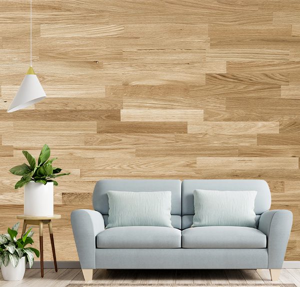 Warm Brown Wood Wall