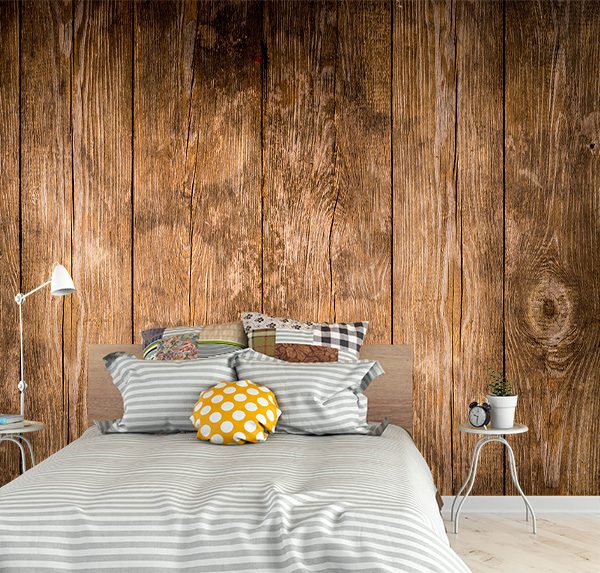 Rich Brown Wooden Plank