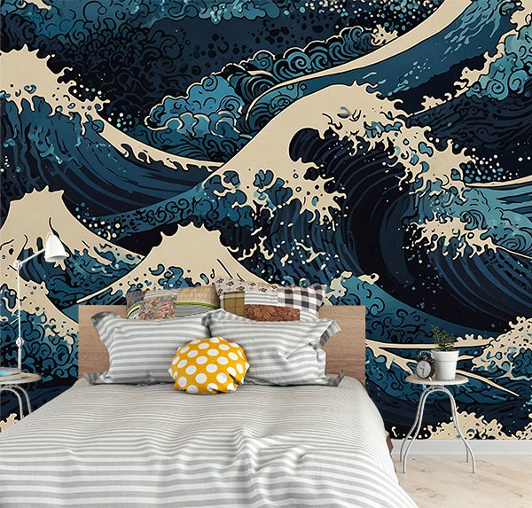 Hokusai inspired Decor