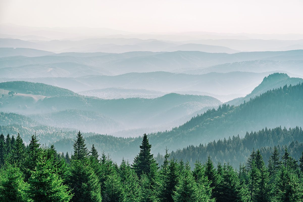 Tranquil Mountain Range