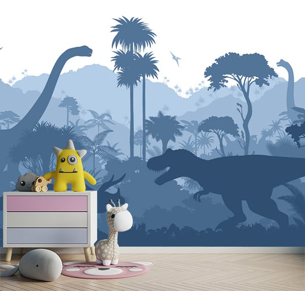 Dinosaur silhouette