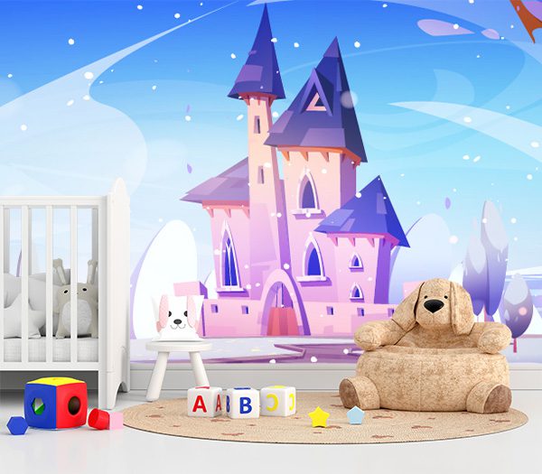 Whimsical Winter Castle
