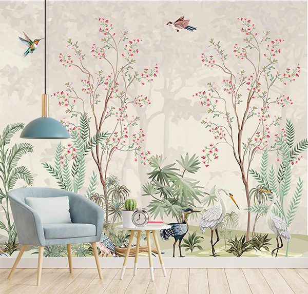 Flower and bird painting