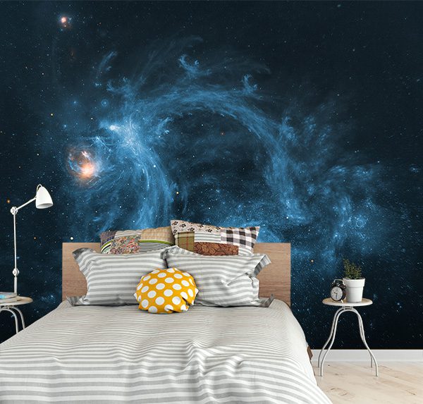 Galaxies merging